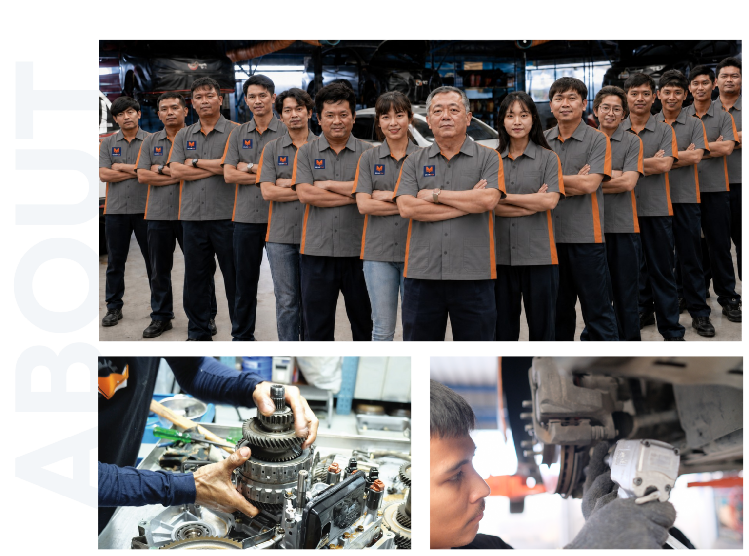 ทีมช่าง Gearfox auto ศูนย์ซ่อมเกียร์ออโต้ นนทบุรี
