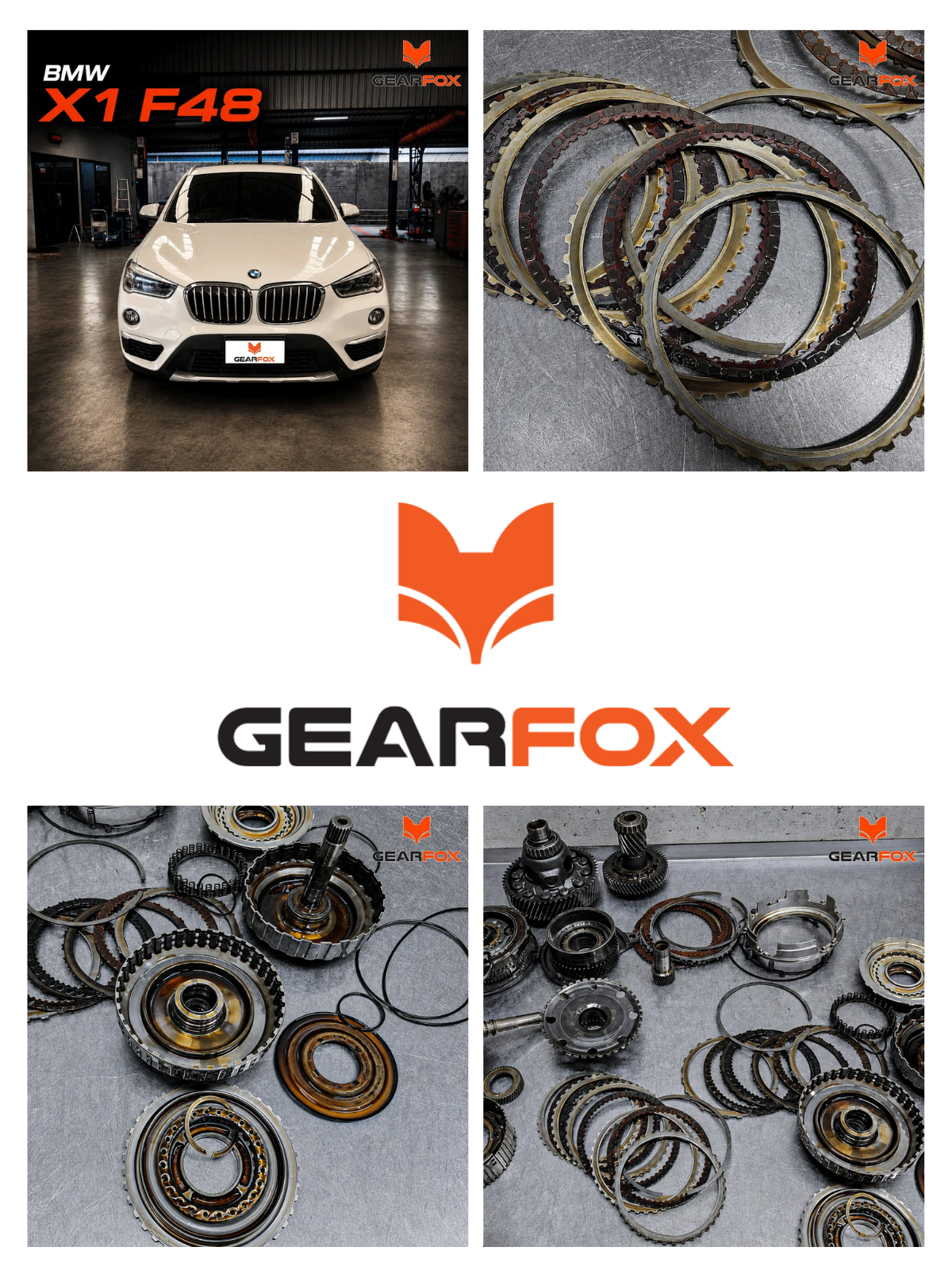 ผลงานซ่อม BMW X1 F48 ไฟเตือนโชว์บนหน้าปัด เข้าเกียร์เดินหน้าแล้วรถไม่เคลื่อนตัว